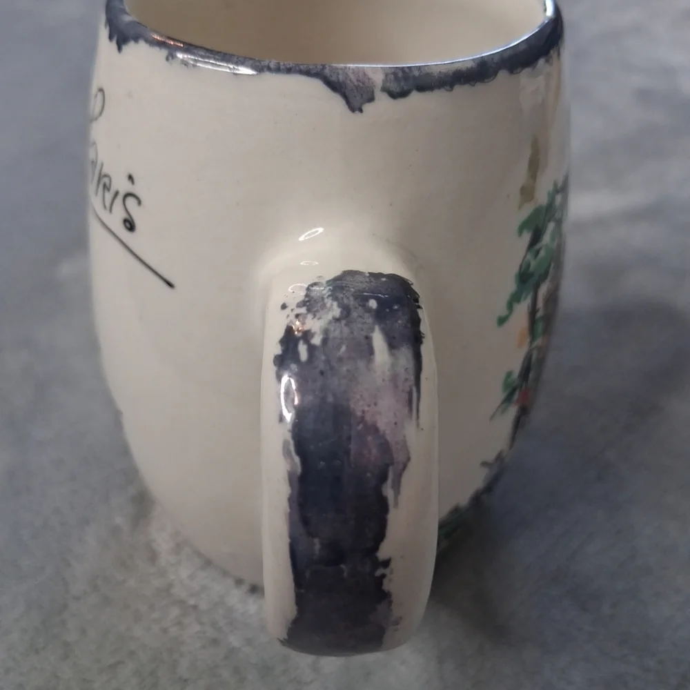 La Tour Eiffel Paris Souvenir Ceramic Coffee Cup